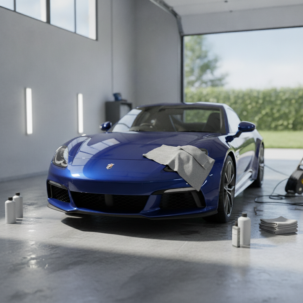done Full Car Detail - No Face and No Text